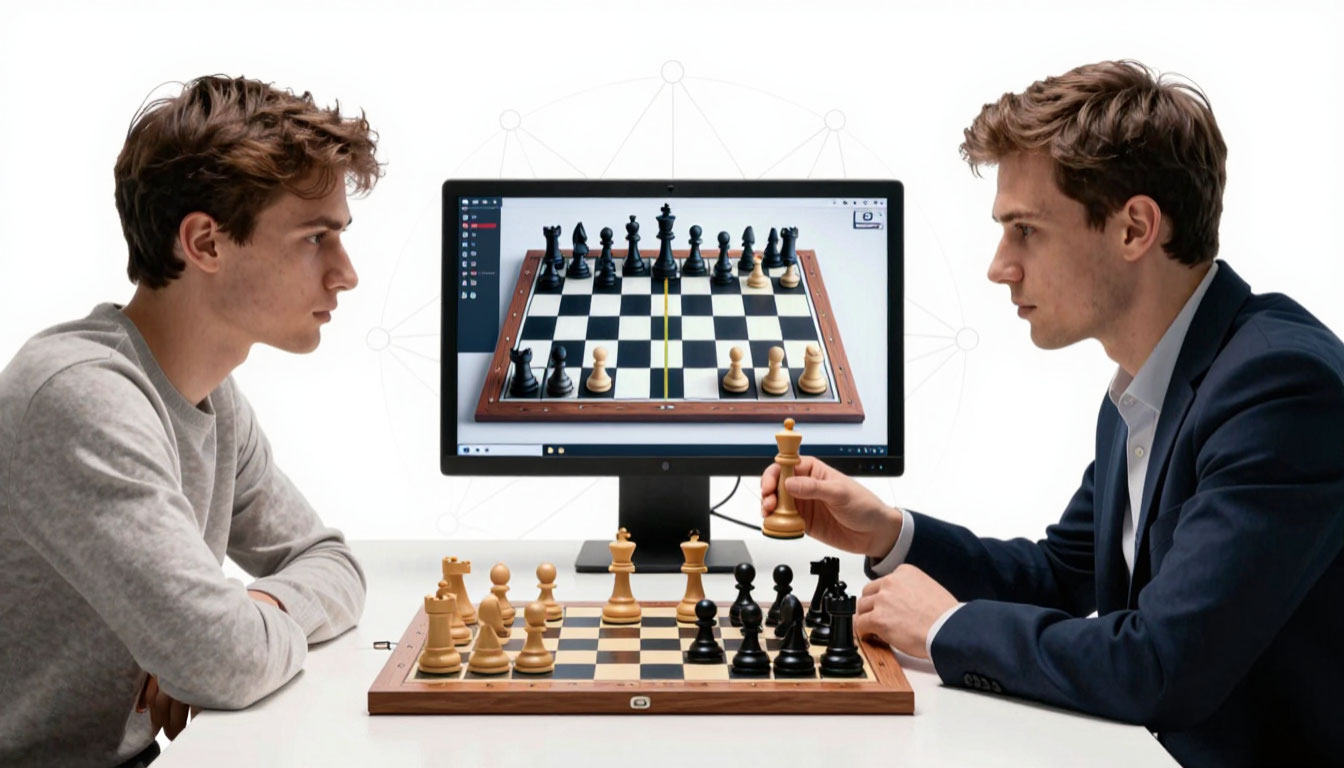 Как играть в шахматы с другом?